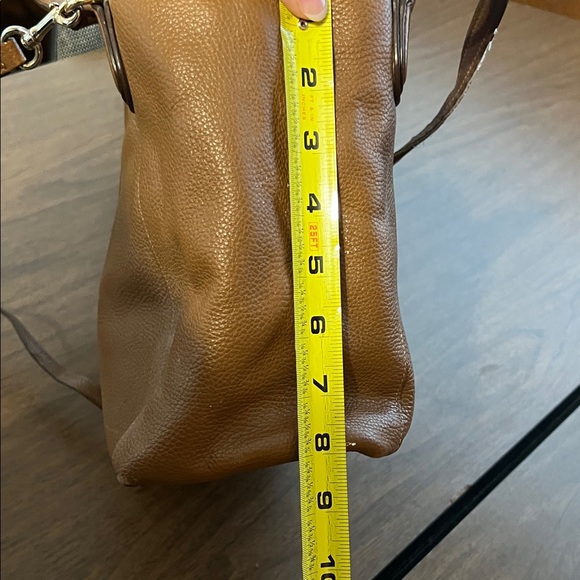 Coach Brown Leather Shoulder Bag - Picture 4 of 13